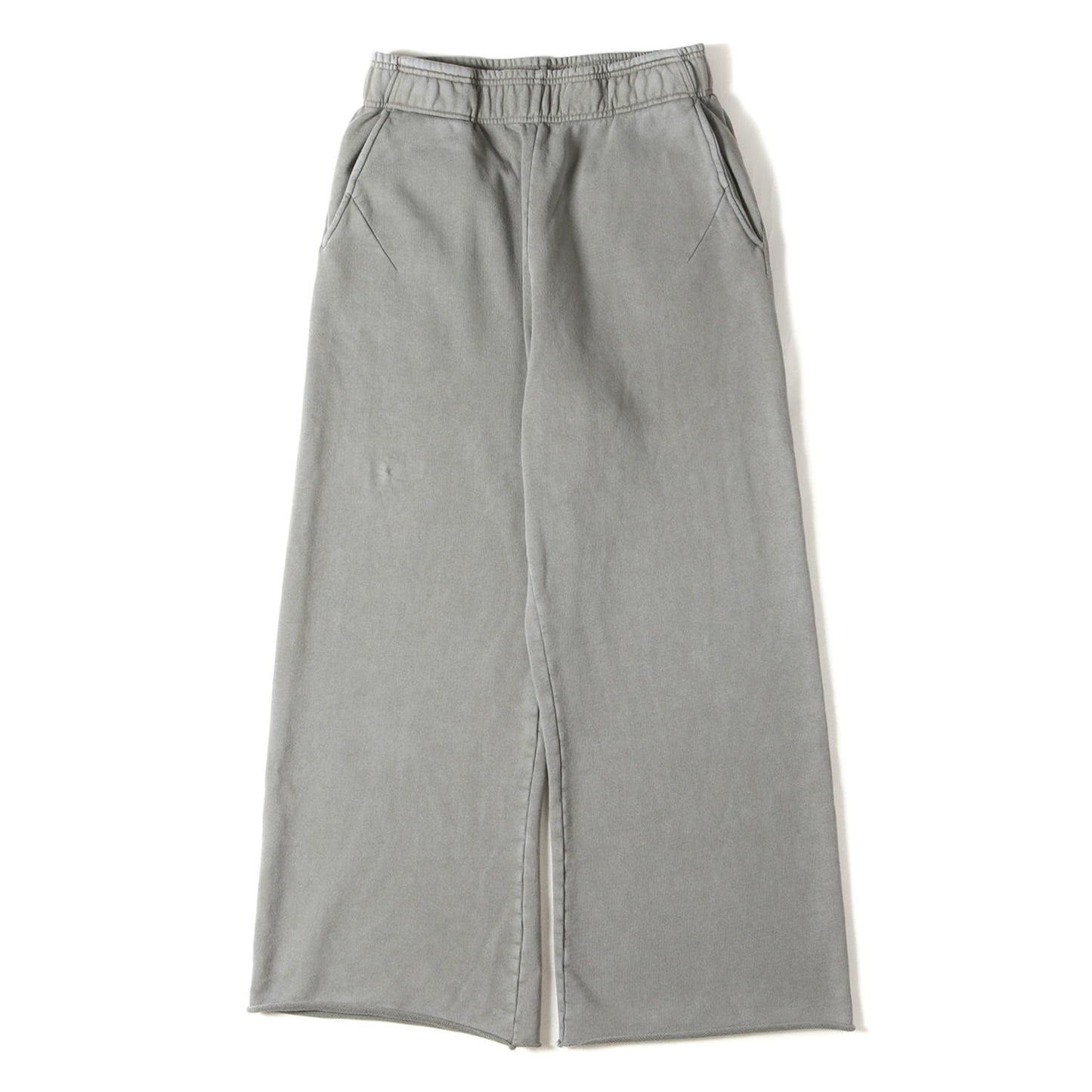 ウォッシュ加工 ワイド スウェットパンツ(FULL SWEATPANT)