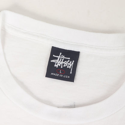 90s OLD STUSSY ROUGH AND RUGGED GEAR フォトプリント Tシャツ(USA製)