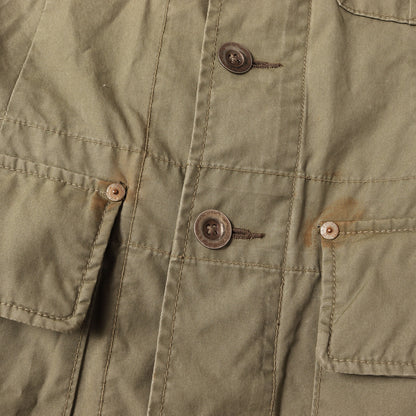 00s パッチ付き ヴィンテージ加工 ミリタリージャケット / POLO JEANS ポロジーンズ