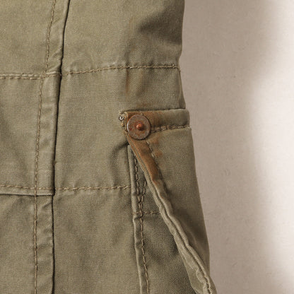 00s パッチ付き ヴィンテージ加工 ミリタリージャケット / POLO JEANS ポロジーンズ