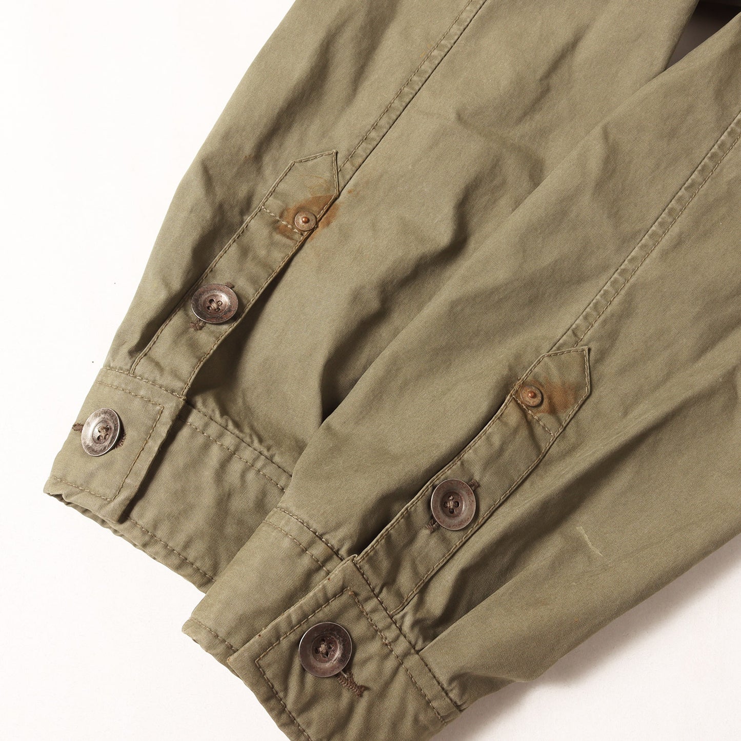 00s パッチ付き ヴィンテージ加工 ミリタリージャケット / POLO JEANS ポロジーンズ