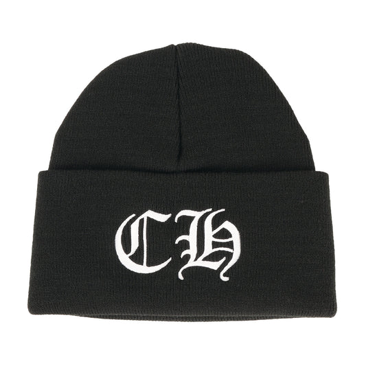 26SS CHロゴ刺繍 ニットビーニー / ワッチキャップ(WATCH CAP)