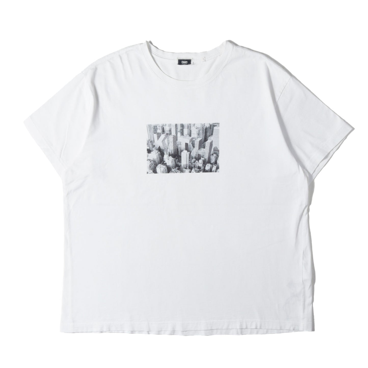 都市グラフィック プリント Tシャツ
