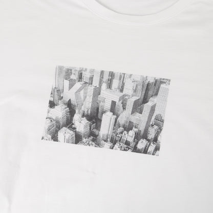 都市グラフィック プリント Tシャツ