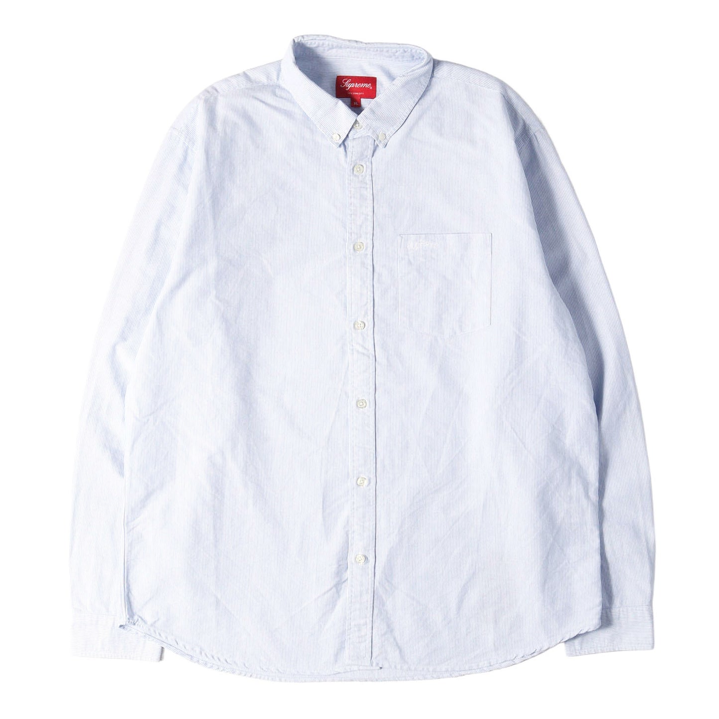 21SS ストライプ オックスフォード ボタンダウン シャツ(Stripe Oxford Shirt)