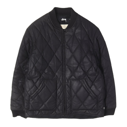 ×The British Millerain オイルドコットン キルティング ジップ ジャケット