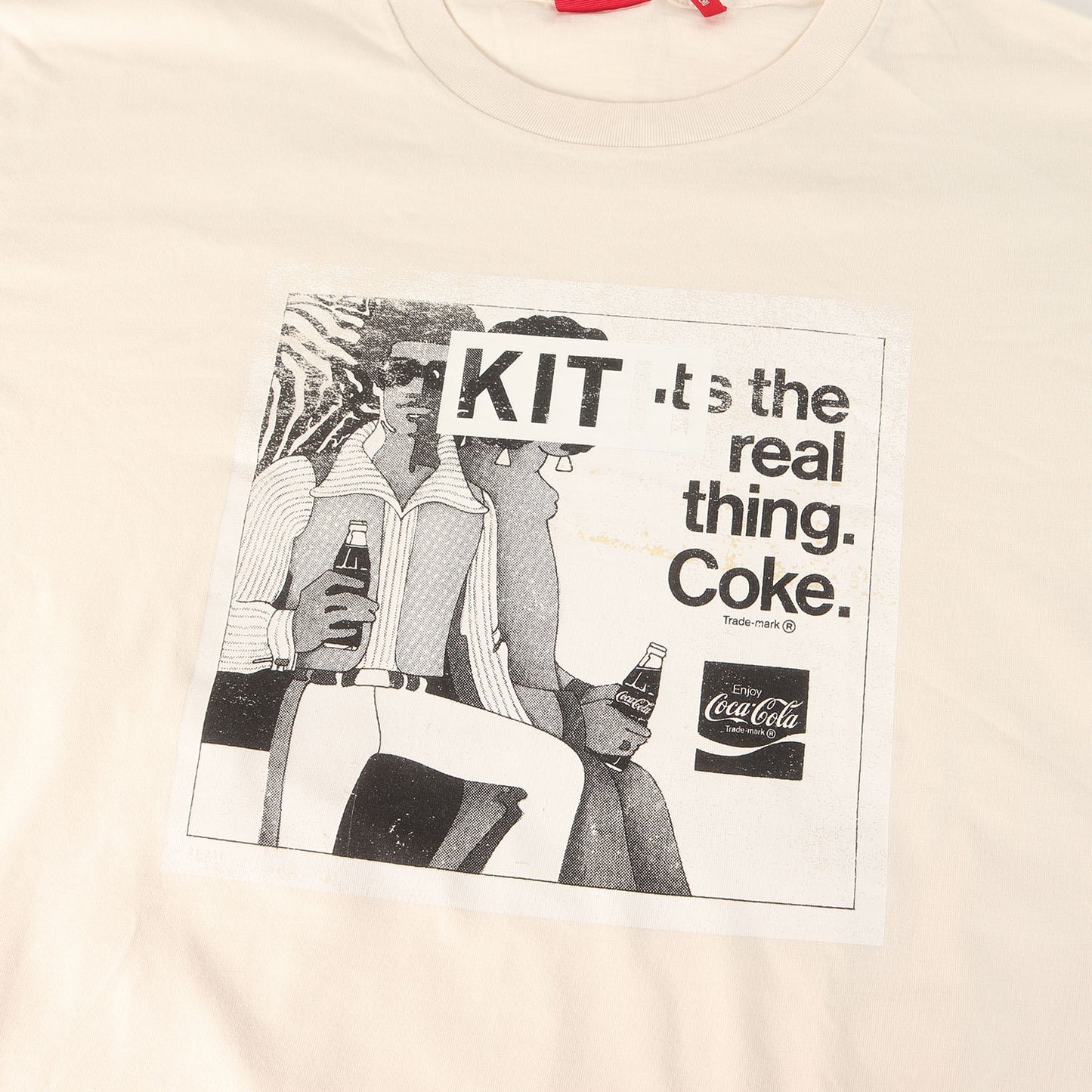 20SS ×Coca-Cola ポスターグラフィック Tシャツ(60S Vintage Tee)