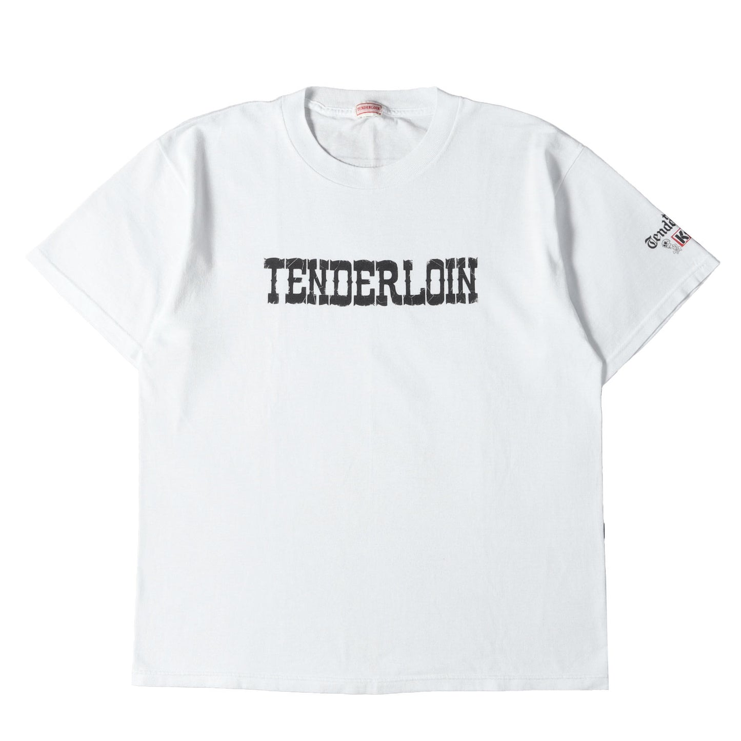 00s ブランドロゴ クルーネック Tシャツ