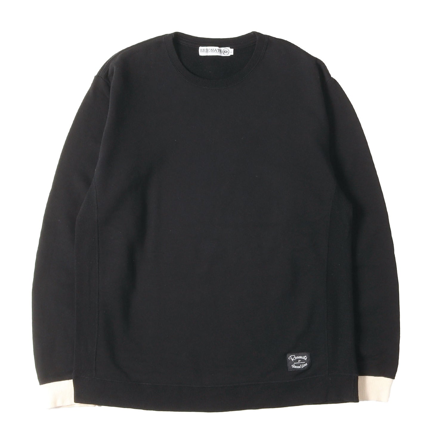 ×fragment design リブ切替し クルーネック スウェット