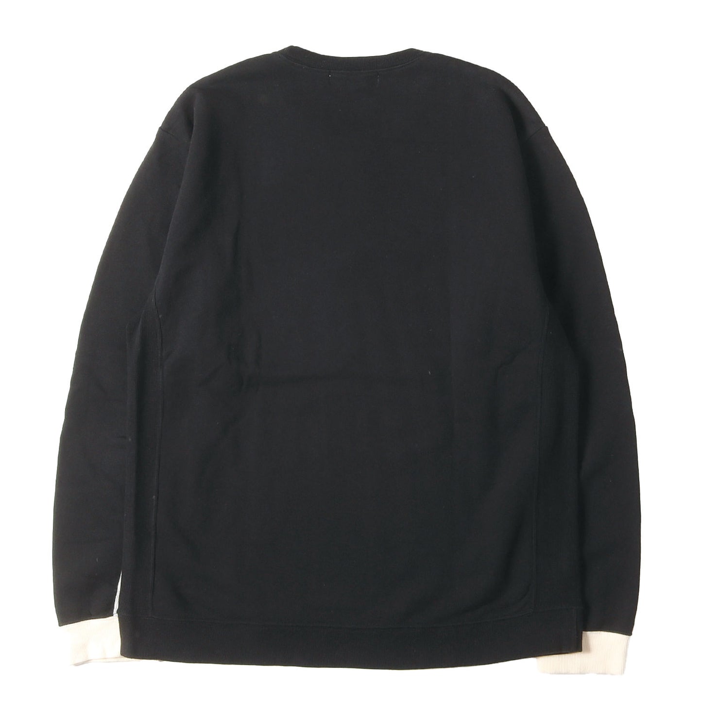 ×fragment design リブ切替し クルーネック スウェット