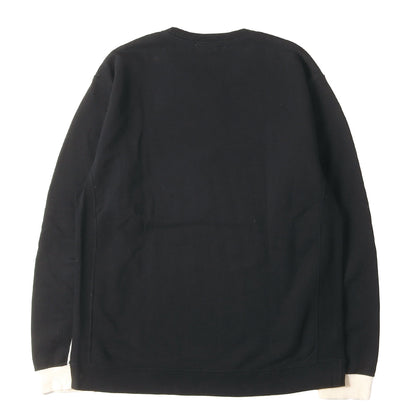 ×fragment design リブ切替し クルーネック スウェット