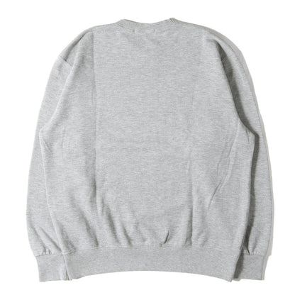 歪み NEW YORK CITYロゴ クルーネック スウェット