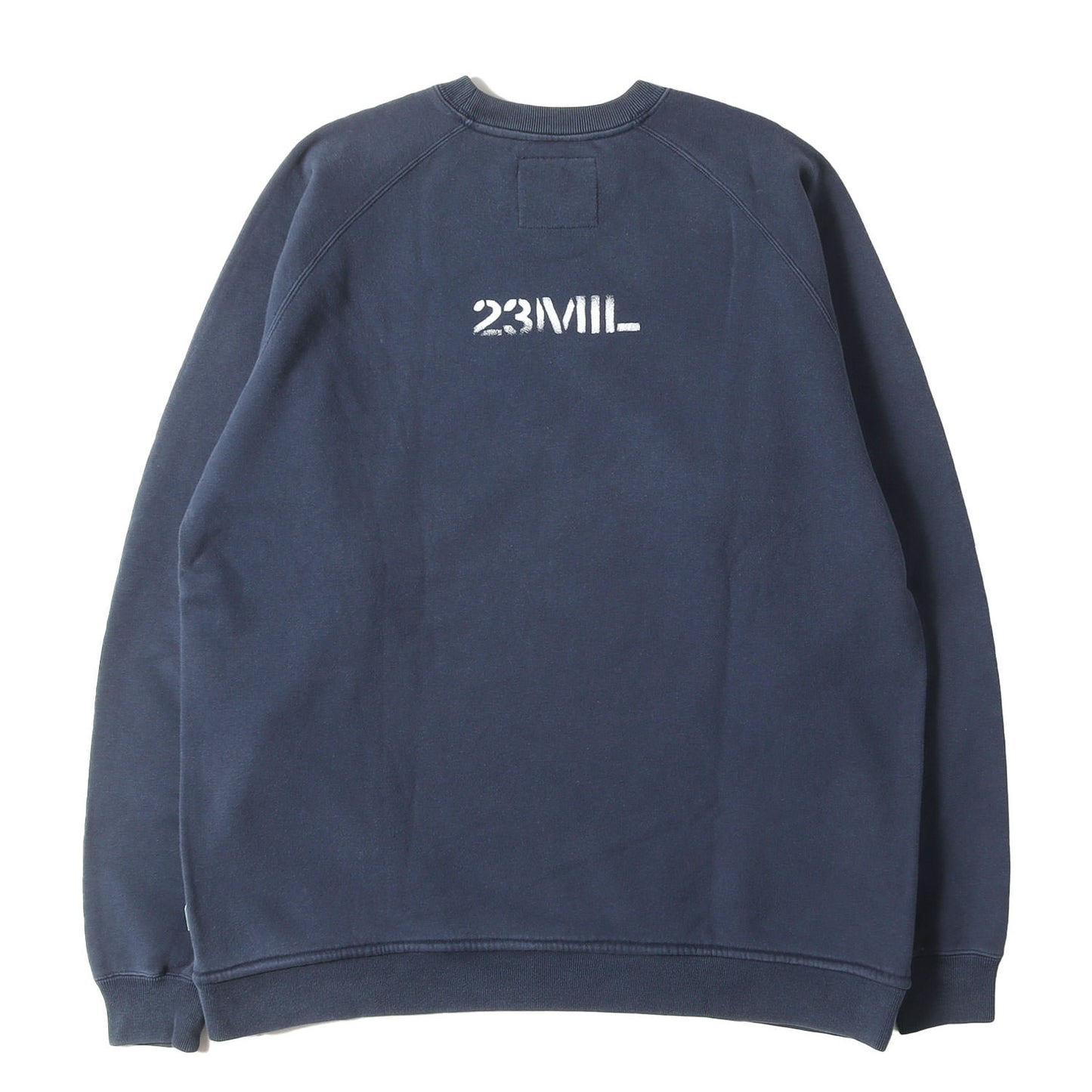 00s 23WIL ステンシルプリント スウェット
