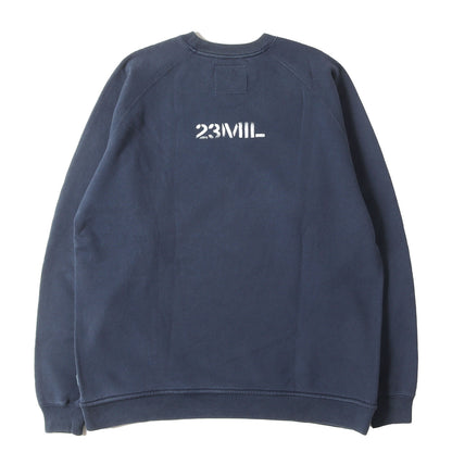 00s 23WIL ステンシルプリント スウェット
