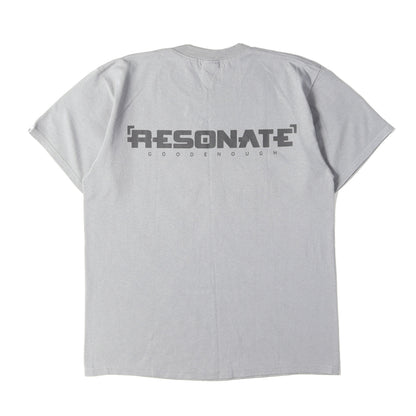 00s リフレクターロゴ クルーネック Tシャツ