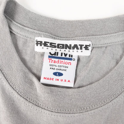 00s リフレクターロゴ クルーネック Tシャツ