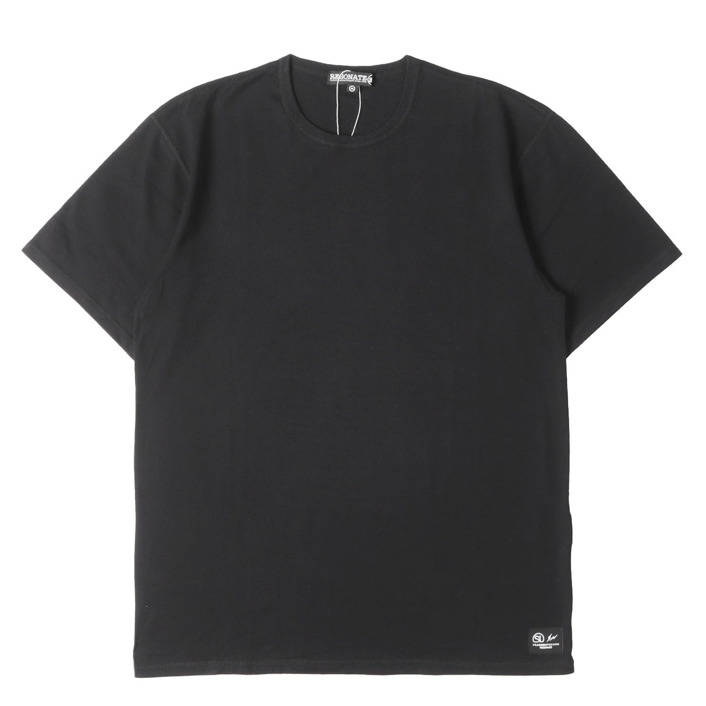 ×fragment design ロゴプリント クルーネック Tシャツ