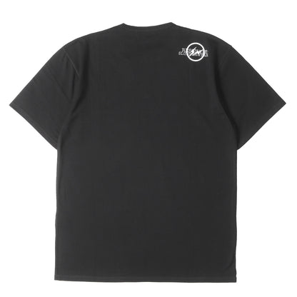 ×fragment design ロゴプリント クルーネック Tシャツ
