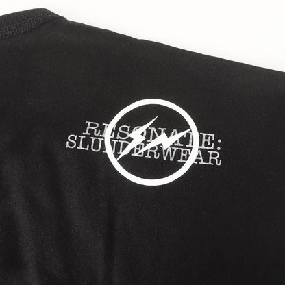 ×fragment design ロゴプリント クルーネック Tシャツ