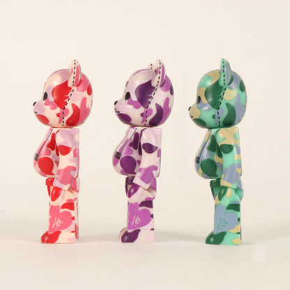 00s ×MEDICOM TOY BE@RBRICK 100% ABCカモ 猿迷彩 3体セット