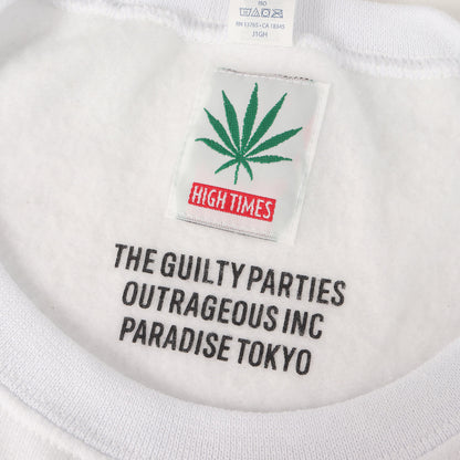 24SS ×HIGH TIMES クルーネック スウェット(CREW NECK SWEAT SHIRT)