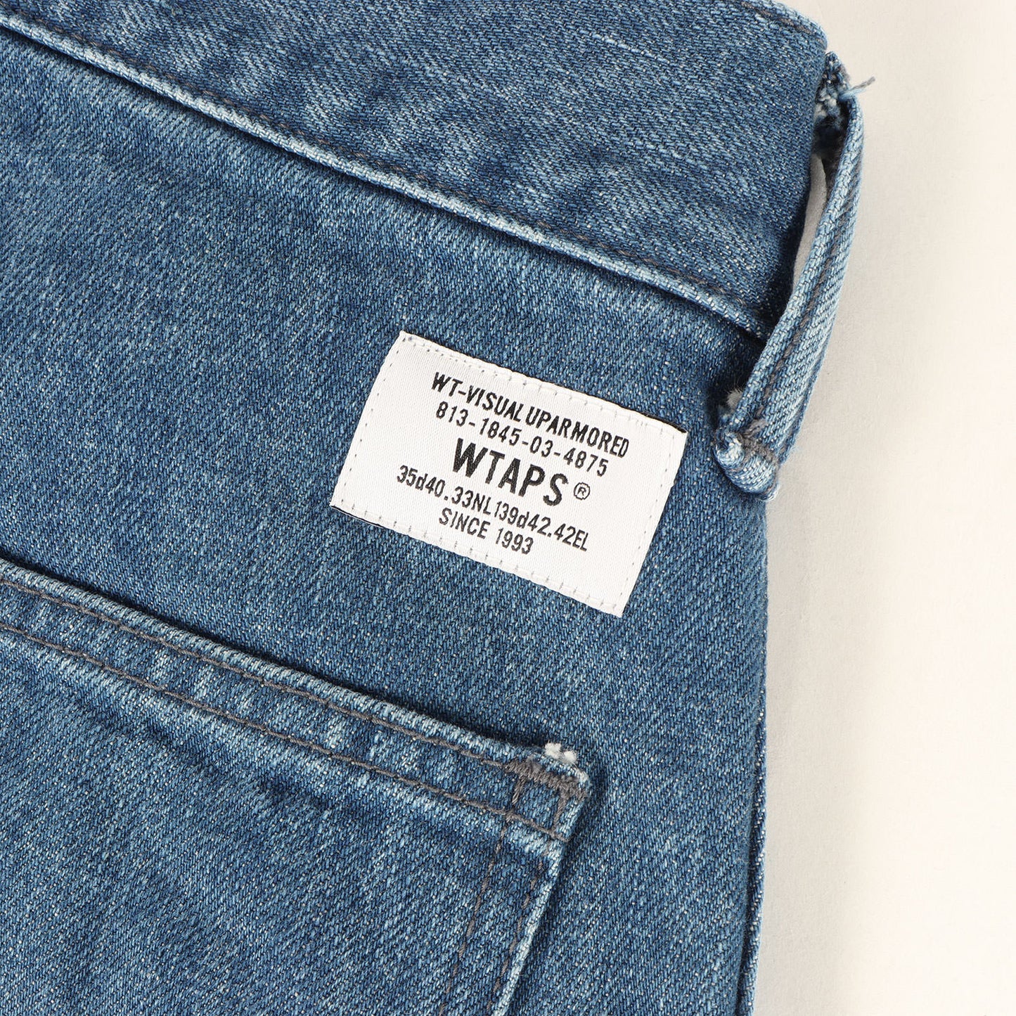 24AW ワイド ペインター デニムパンツ(ARMSTRONG / TROUSERS / COTTON. DENIM)