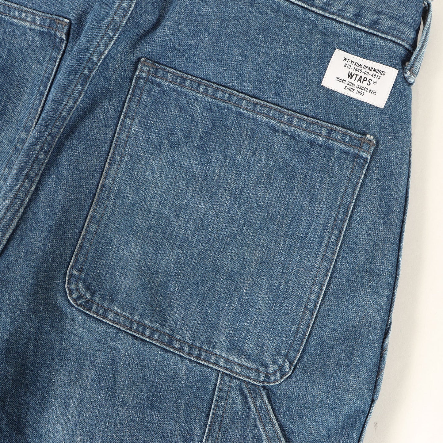 24AW ワイド ペインター デニムパンツ(ARMSTRONG / TROUSERS / COTTON. DENIM)