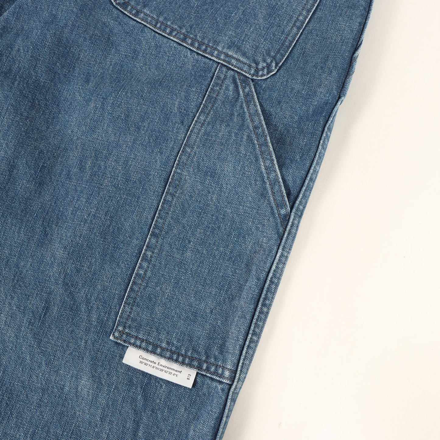 24AW ワイド ペインター デニムパンツ(ARMSTRONG / TROUSERS / COTTON. DENIM)