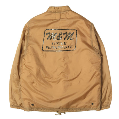 ブランドロゴ 裏ボア ウインドブレーカー / コーチジャケット(BOA WIND BREAKER)