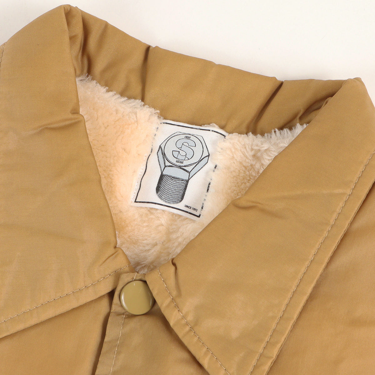 ブランドロゴ 裏ボア ウインドブレーカー / コーチジャケット(BOA WIND BREAKER)