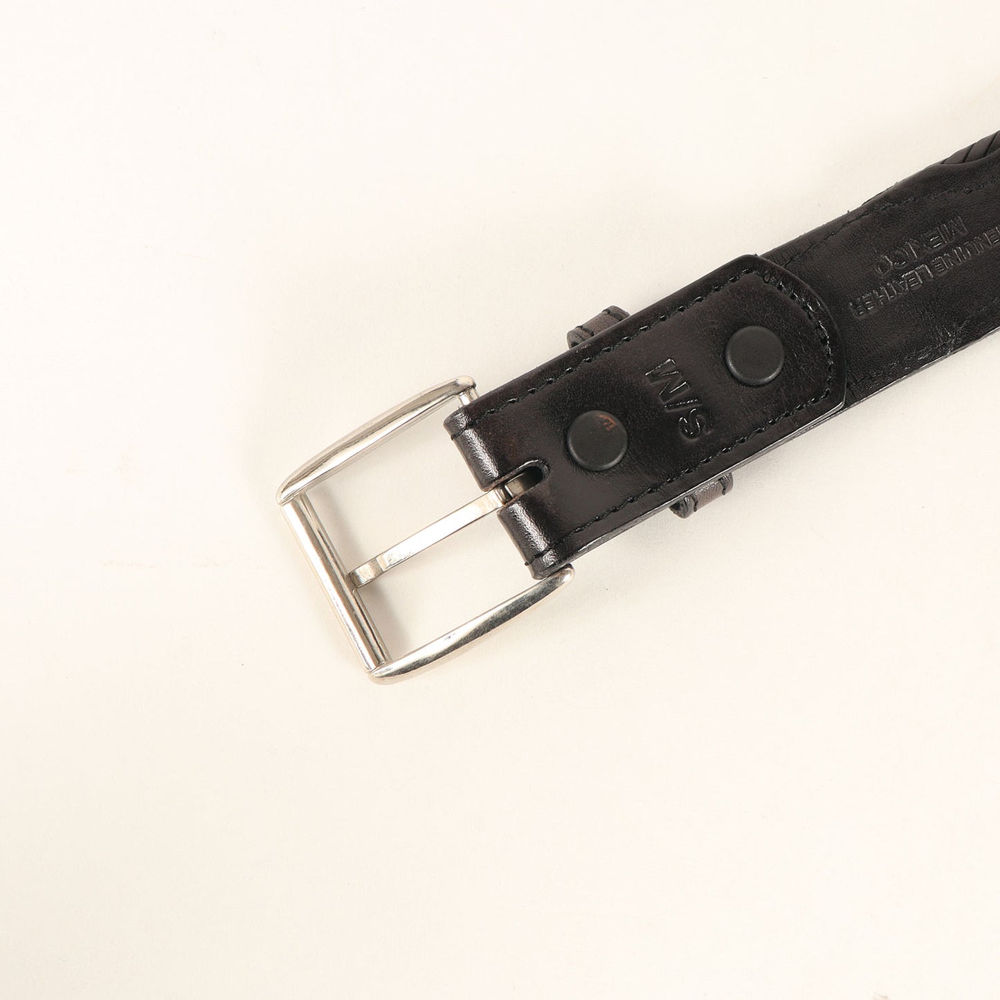 ビーズデザイン レザーベルト(Beaded Belt)