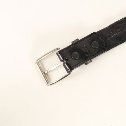 ビーズデザイン レザーベルト(Beaded Belt)