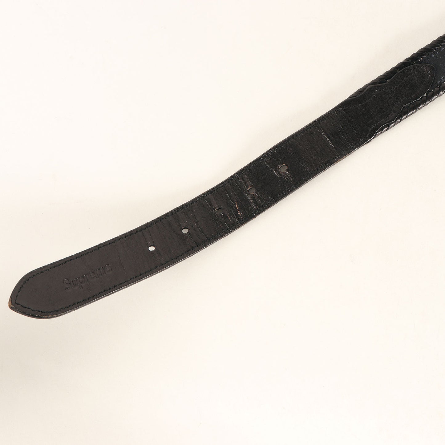 ビーズデザイン レザーベルト(Beaded Belt)