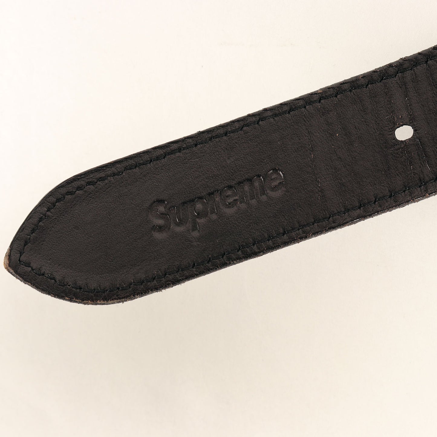 ビーズデザイン レザーベルト(Beaded Belt)