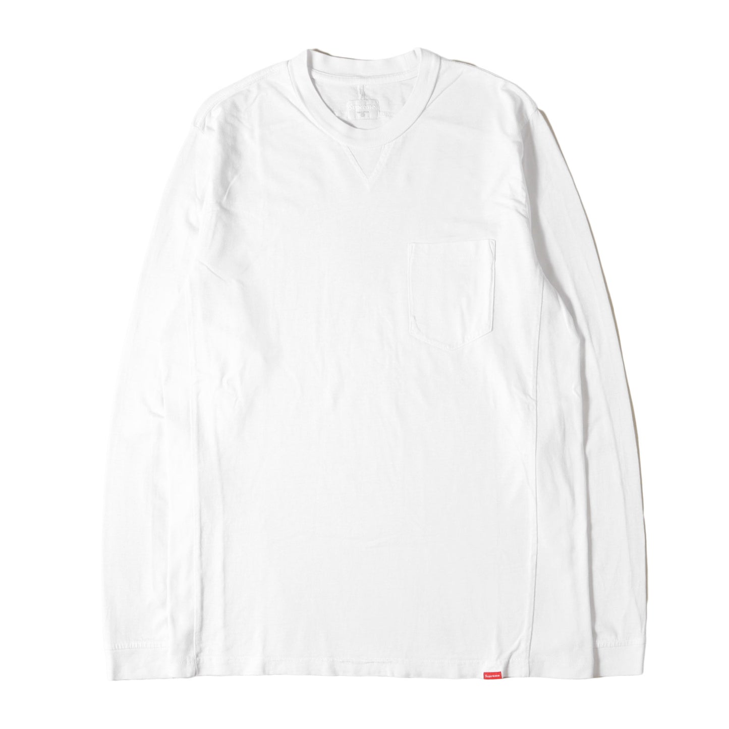 プレーン ロングスリーブ ポケット Tシャツ