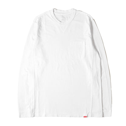 プレーン ロングスリーブ ポケット Tシャツ