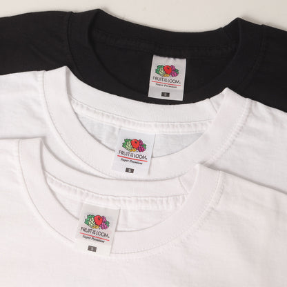 THE CONVENI限定 ×FRUIT OF THE LOOM クルーネック Tシャツ 3枚パック