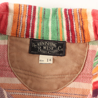 ネイティブボーダー フランネルシャツ (THE VANISHING WEST PAINTED DESERT SHIRT)