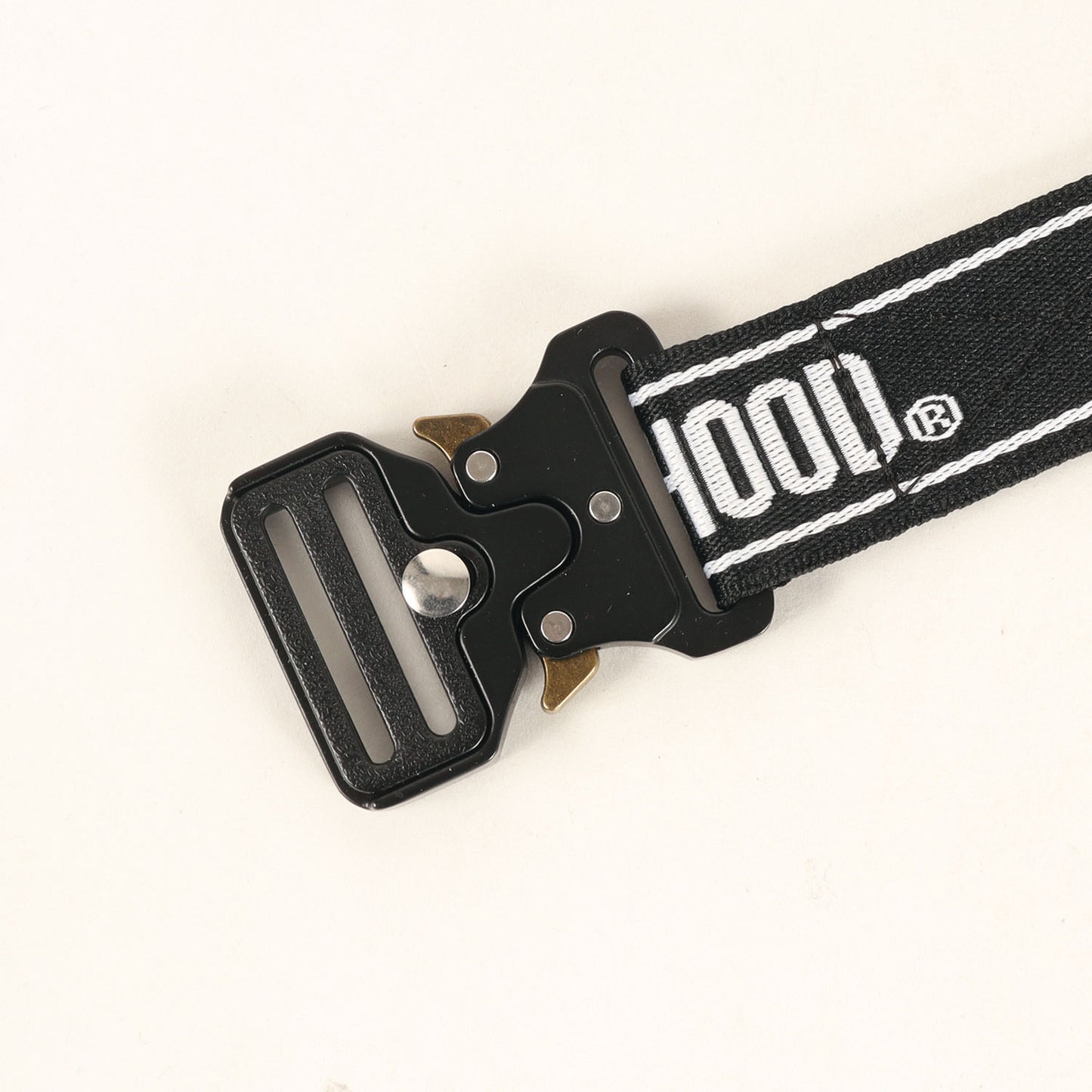 20AW ブランドロゴ ワンタッチバックル ベルト(JQ. LOGO / E-BELT)