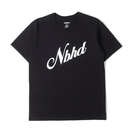 23SS Nbhdロゴ クルーネック Tシャツ