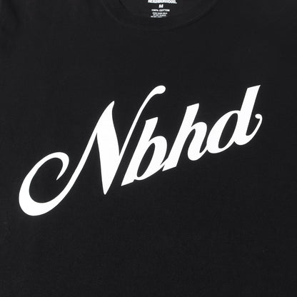 23SS Nbhdロゴ クルーネック Tシャツ