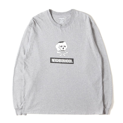 23AW スカルボーン ロングスリーブ Tシャツ