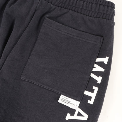 23SS カレッジロゴ スウェットパンツ(DESIGN / TROUSERS / COTTON. COLLEGE)