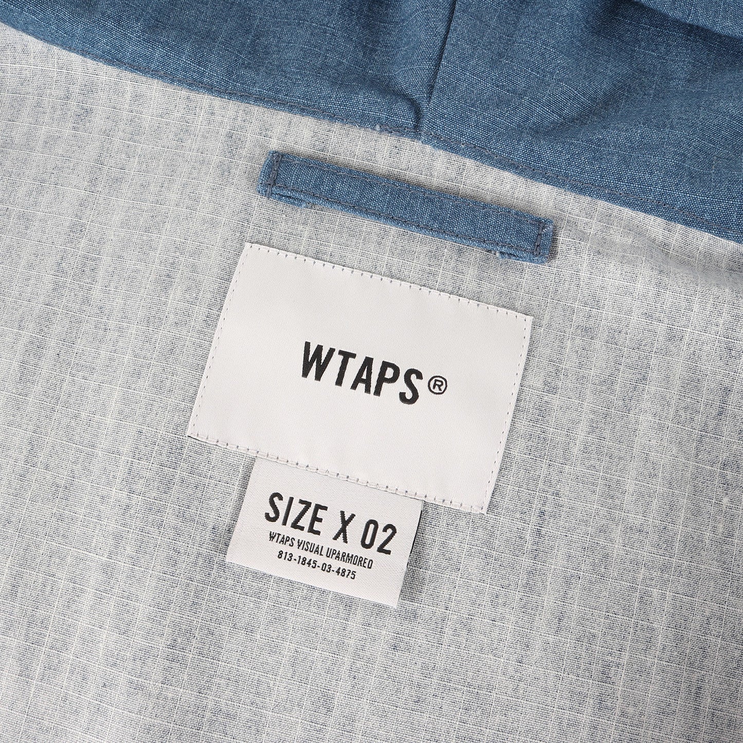23SS リップストップ シャンブレー フードジャケット(PAB / JACKET / COTTON. RIPSTOP)