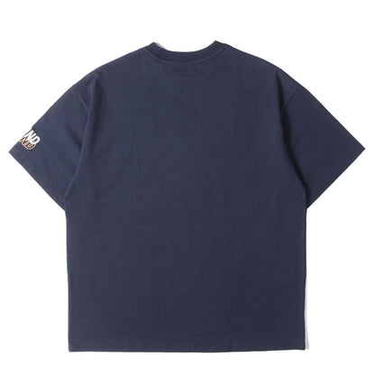 25AW ブランドロゴ刺繍 ヘビー Tシャツ