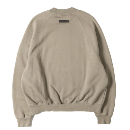 FOG ESSENTIALS フロッキープリント ラグラン スウェット