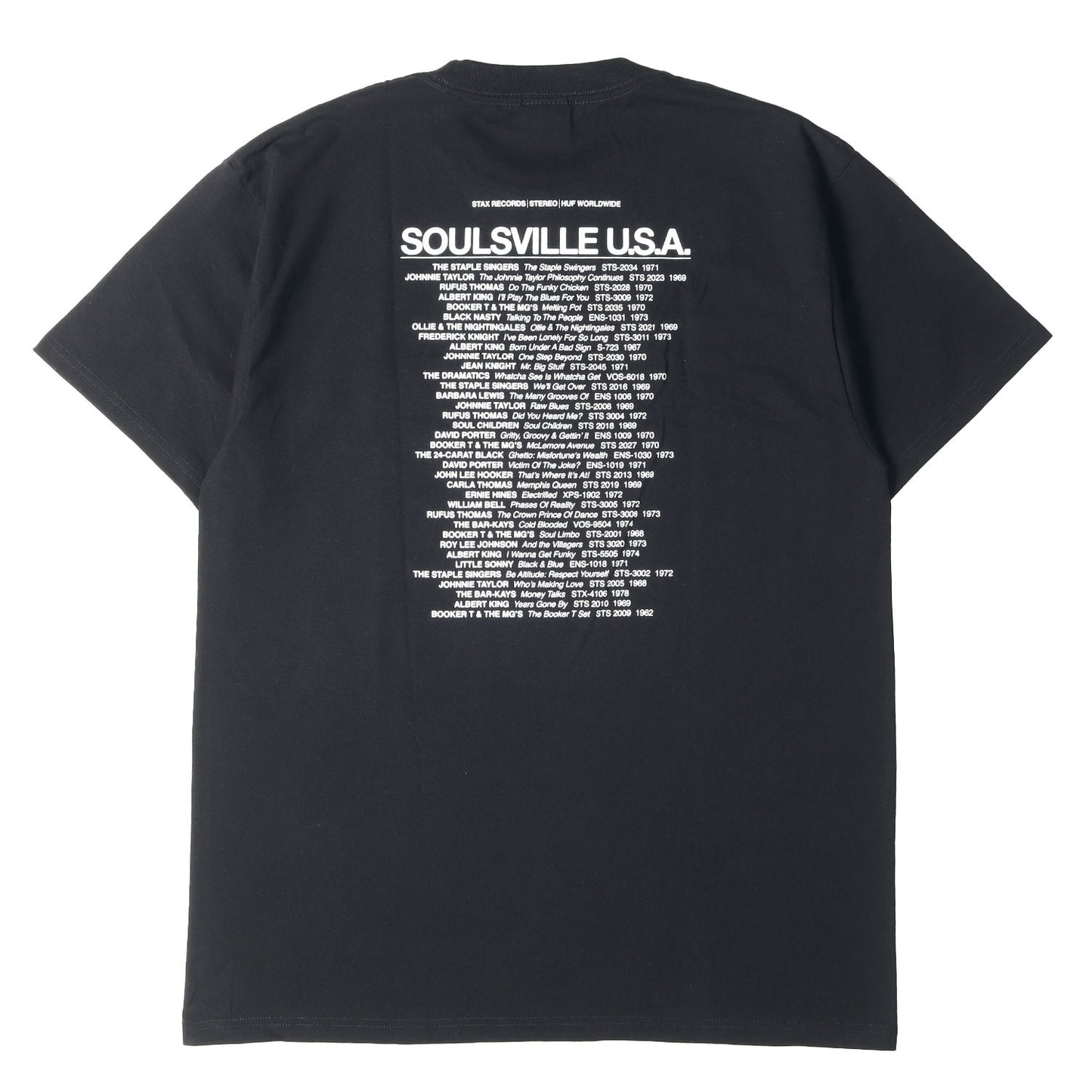 25SS ×Stax Records アルバムアート Tシャツ(SVILLE USA S/S TEE)
