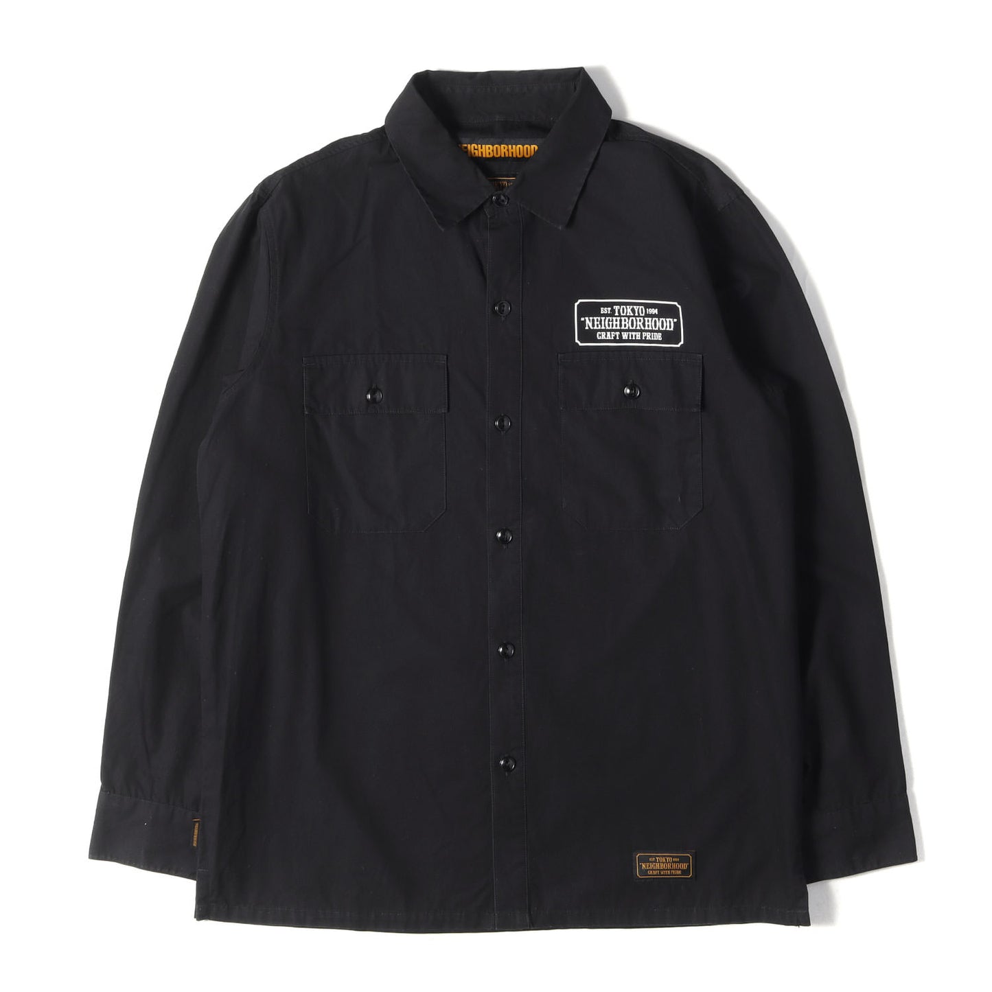 ブランドロゴ コットン ワークシャツ (CLASSIC WORK / C-SHIRT . LS)