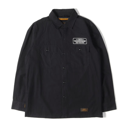 ブランドロゴ コットン ワークシャツ (CLASSIC WORK / C-SHIRT . LS)