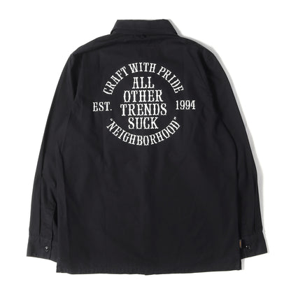 ブランドロゴ コットン ワークシャツ (CLASSIC WORK / C-SHIRT . LS)